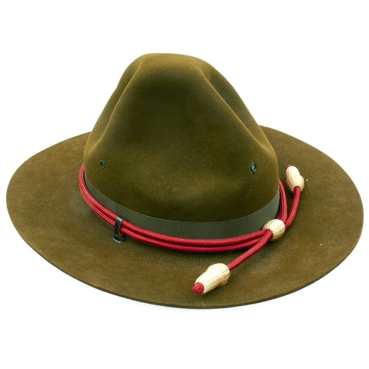 Original U.S. WWII Artillery Officer M1911 Campaign Hat in Excellent Condition