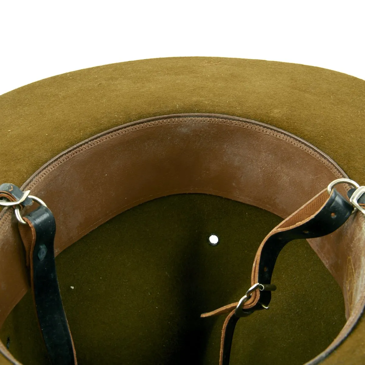 Original U.S. WWII Artillery Officer M1911 Campaign Hat in Excellent Condition