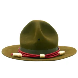 Original U.S. WWII Artillery Officer M1911 Campaign Hat in Excellent Condition