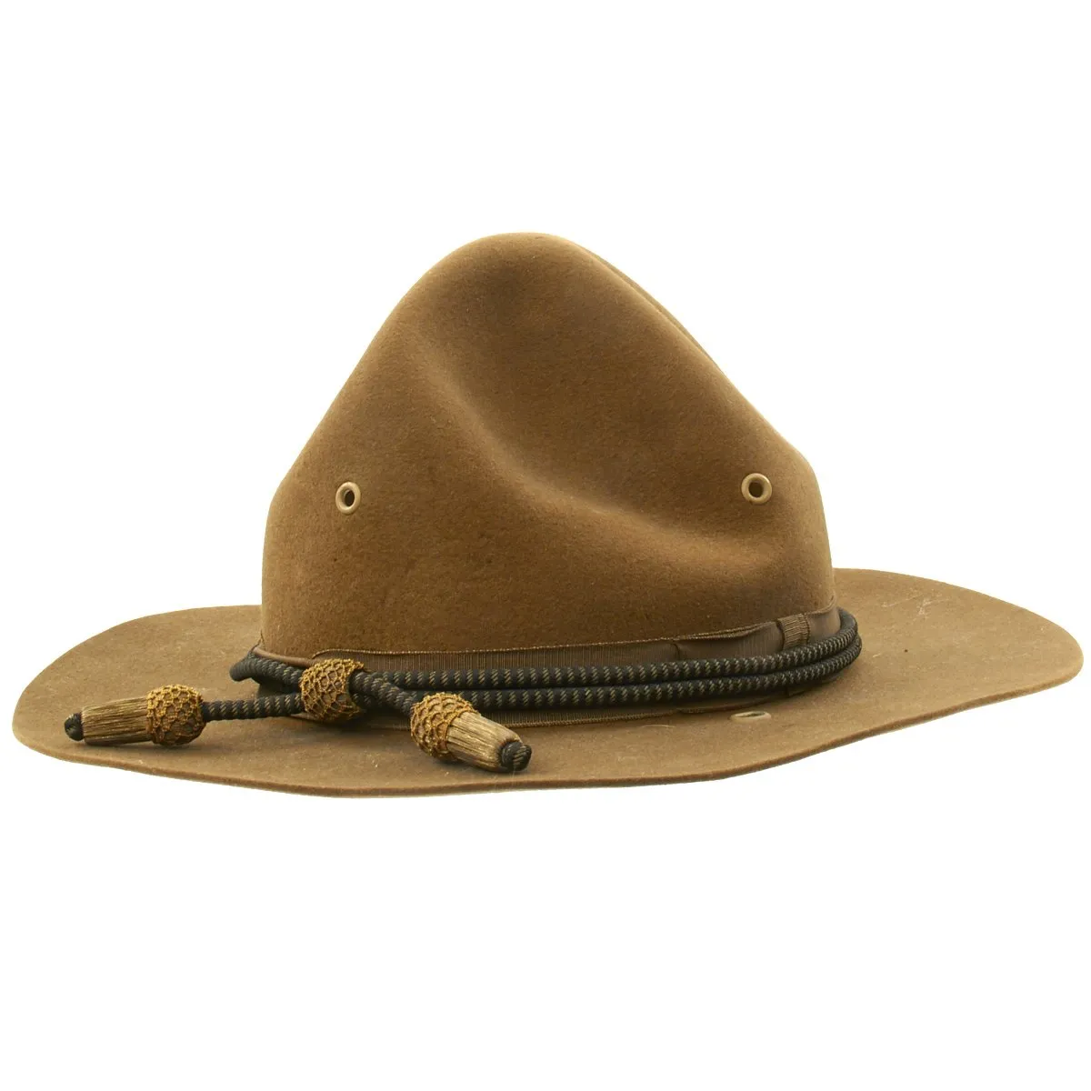Original U.S. WWII Officer M1911 Campaign Hat in Excellent Condition