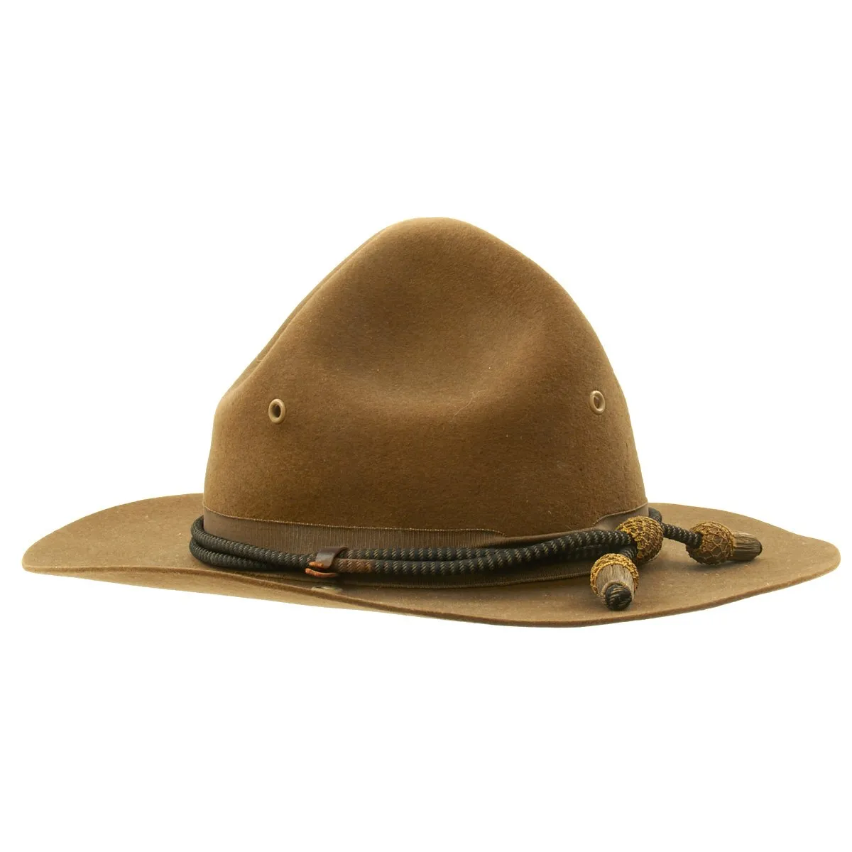 Original U.S. WWII Officer M1911 Campaign Hat in Excellent Condition