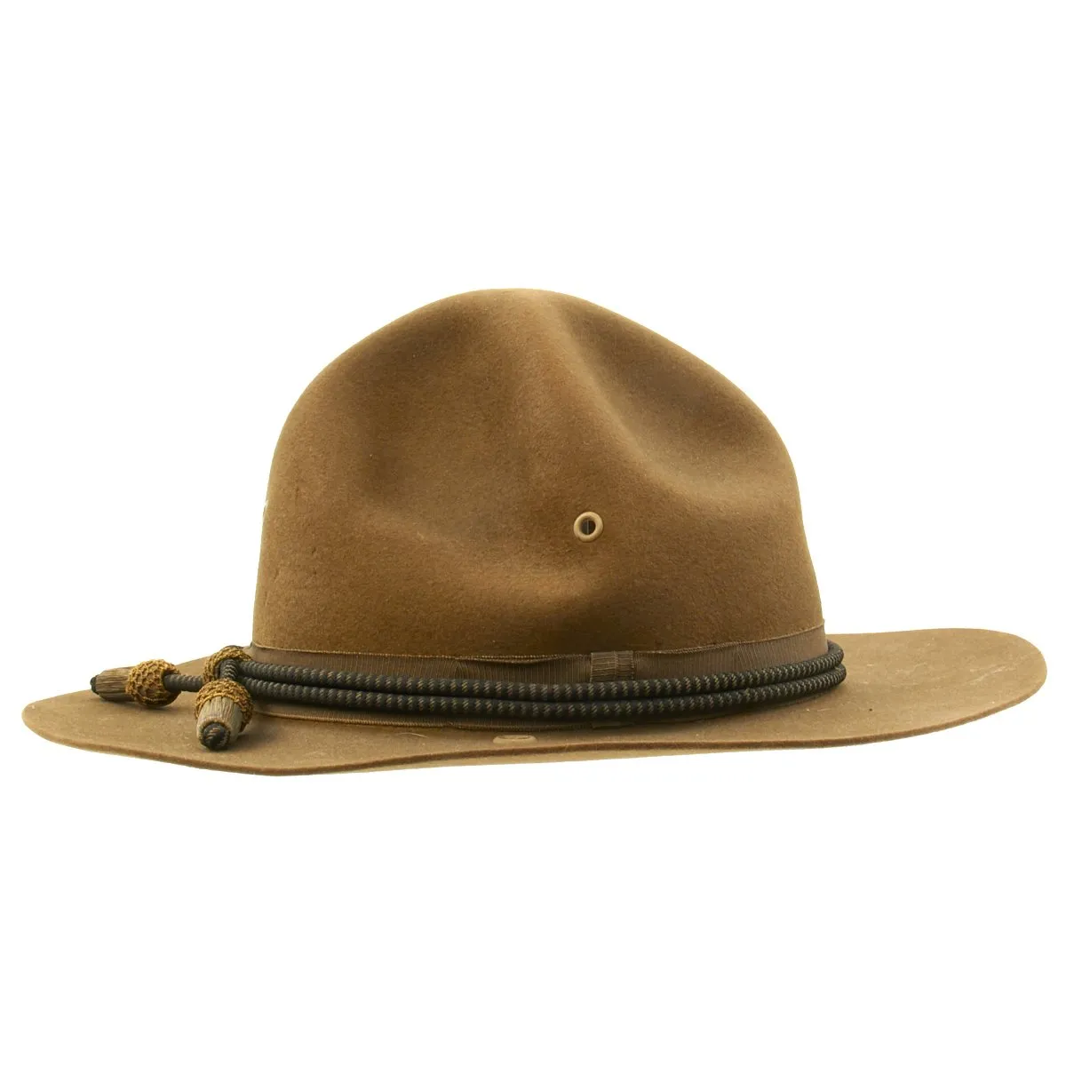 Original U.S. WWII Officer M1911 Campaign Hat in Excellent Condition