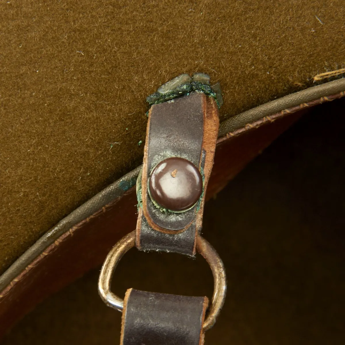 Original U.S. WWII Officer M1911 Campaign Hat with Original Box - Mint Condition