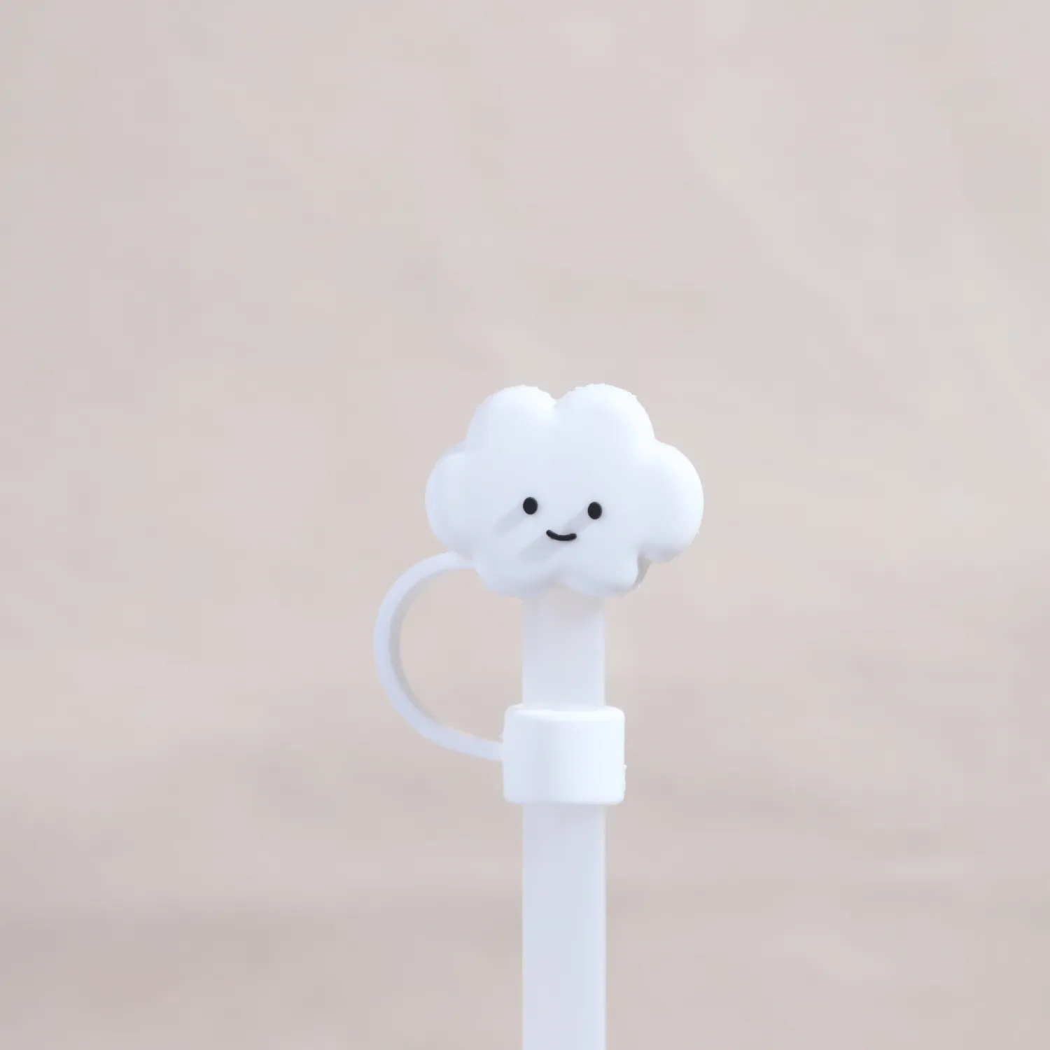 Owllaser Fluffy Cloud Straw Topper, Cap, Accessory for 10mm Straw