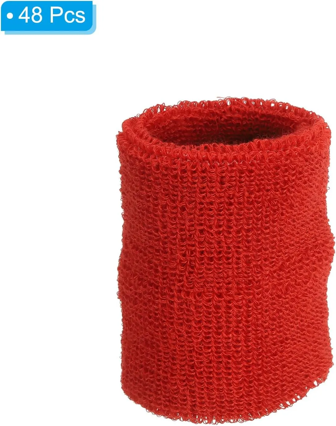 PATIKIL Sports Wristbands, Athletic Cotton Terry Cloth Absorbent Wrist Sweatband for Tennis Basketball Working Out Running