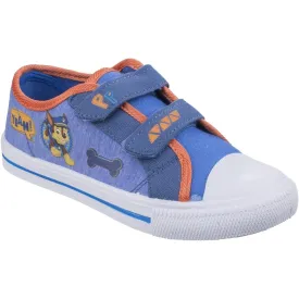 Paw Patrol Chase  Touch Fastening Canvas Shoe