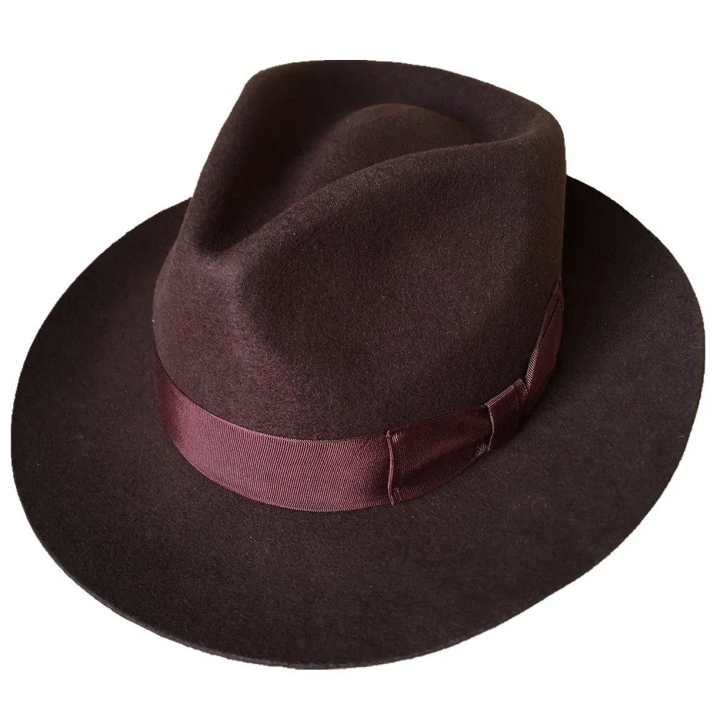 Pietro Wool Felt Fedora Hat