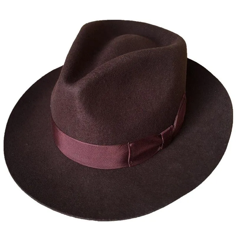 Pietro Wool Felt Fedora Hat