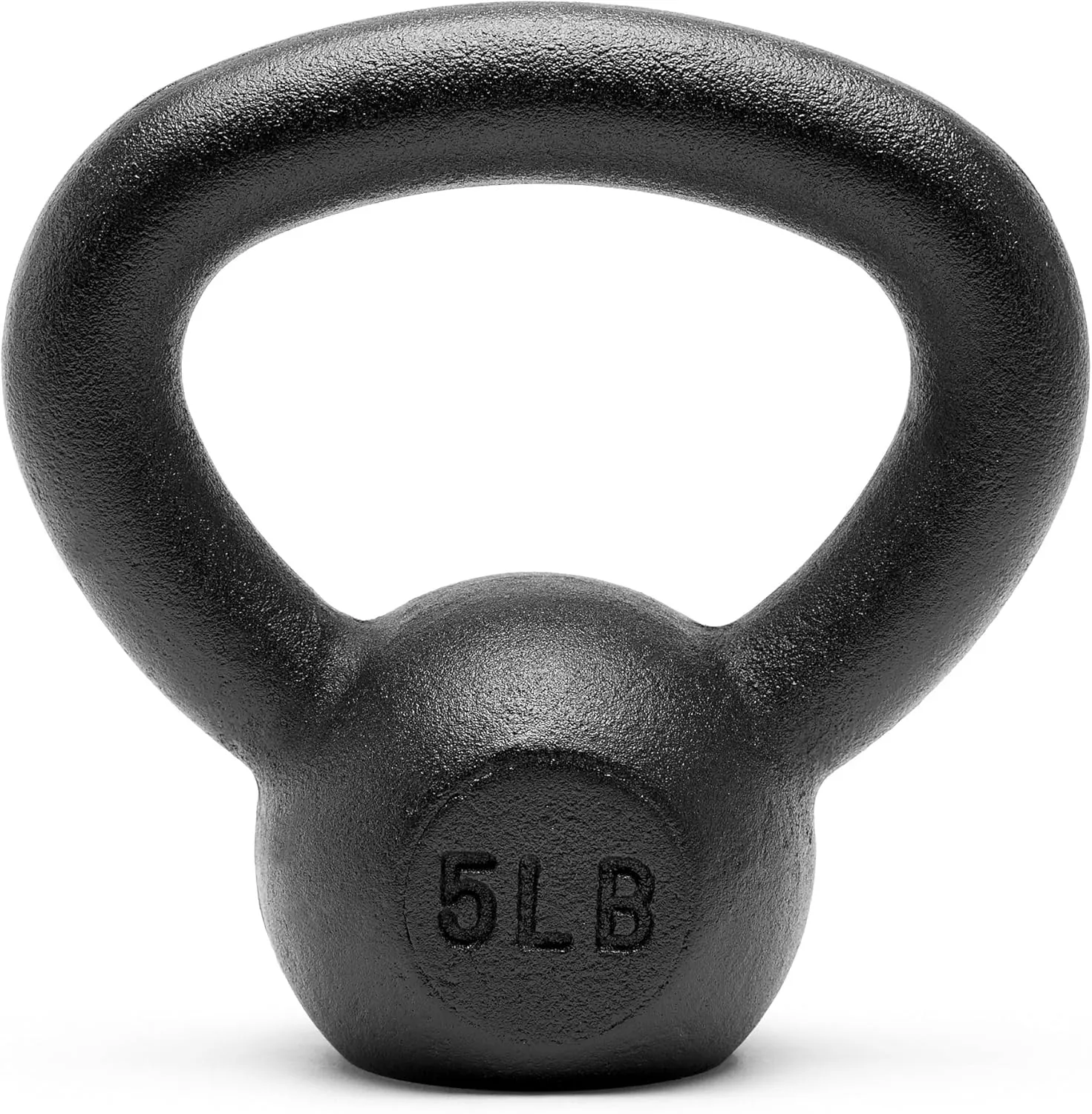 Powder Coated Solid Cast Iron Kettlebell Weights Set 5, 10 15, 20, 25, 30, 35, 40, 45 lbs All Combination