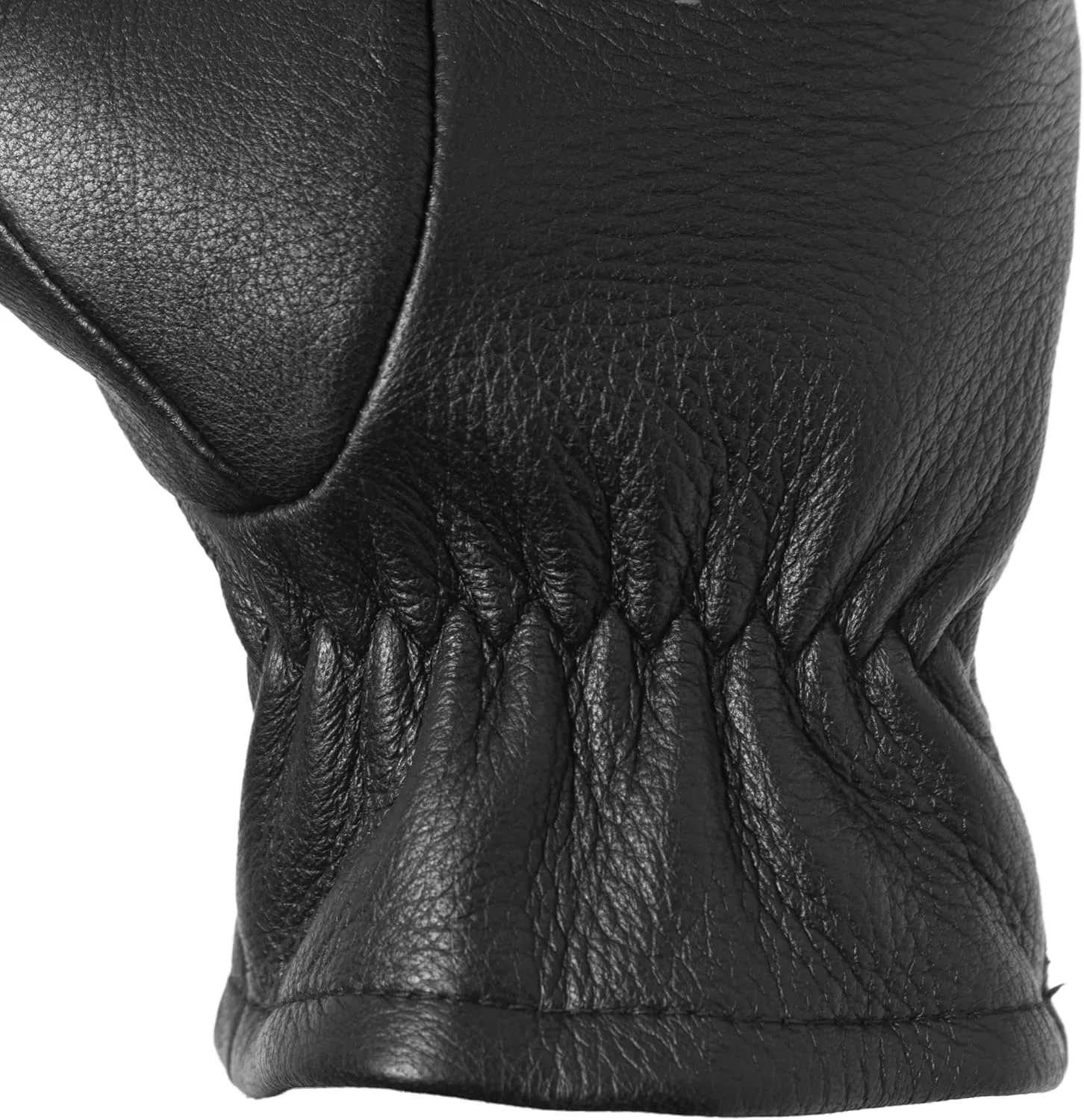 Pratt & Hart Gondola Mens Black Leather Gloves with Thinsulate (Touchscreen) Great for Winter Driving and Riding (Sheepskin)