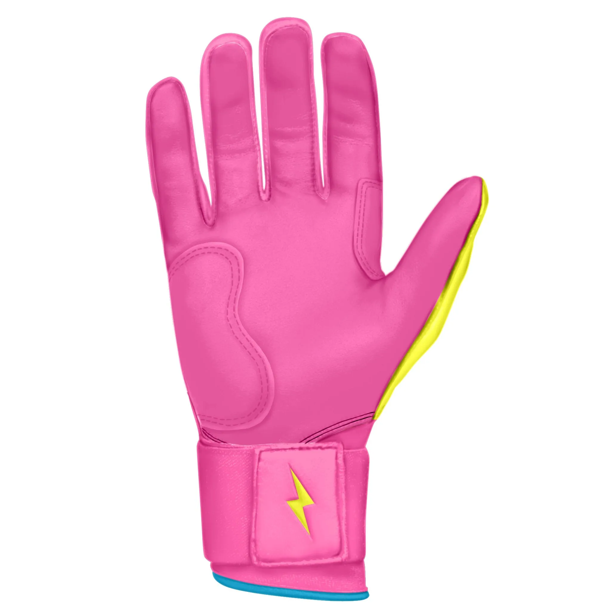 PREMIUM PRO Creator Series Long Cuff Batting Gloves | CARIBBEAN YELLOW