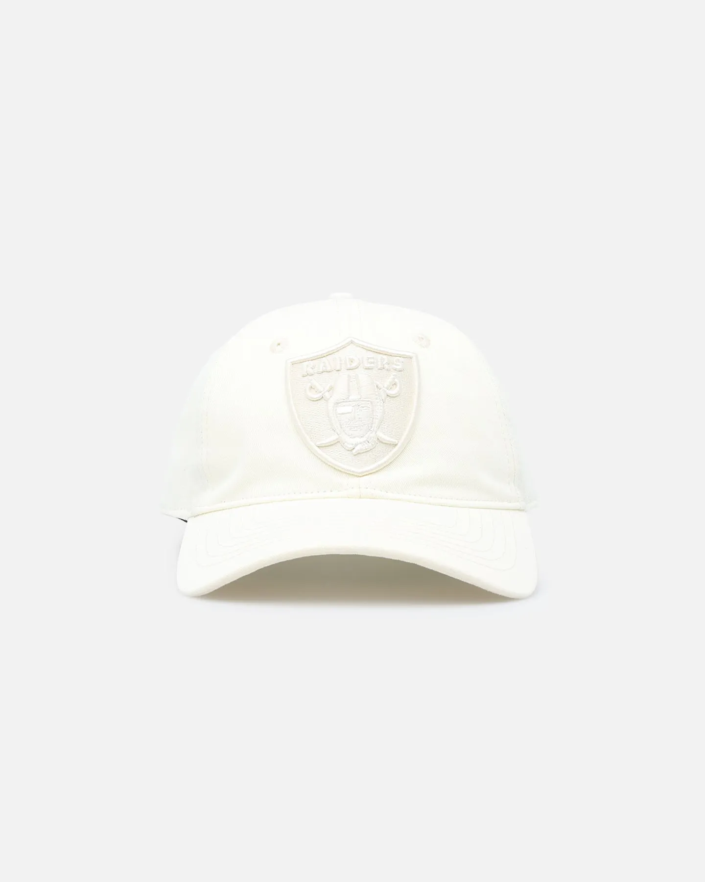 Pro Standard Las Vegas Raiders Dad Hat Strapback Eggshell