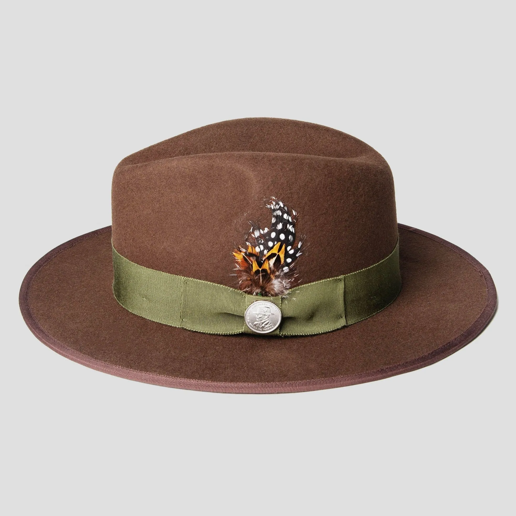 Suave Fedora Hat – Brown