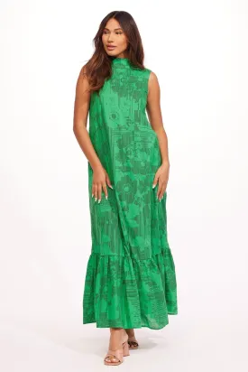 Terry Dress - Evergreen Angelica