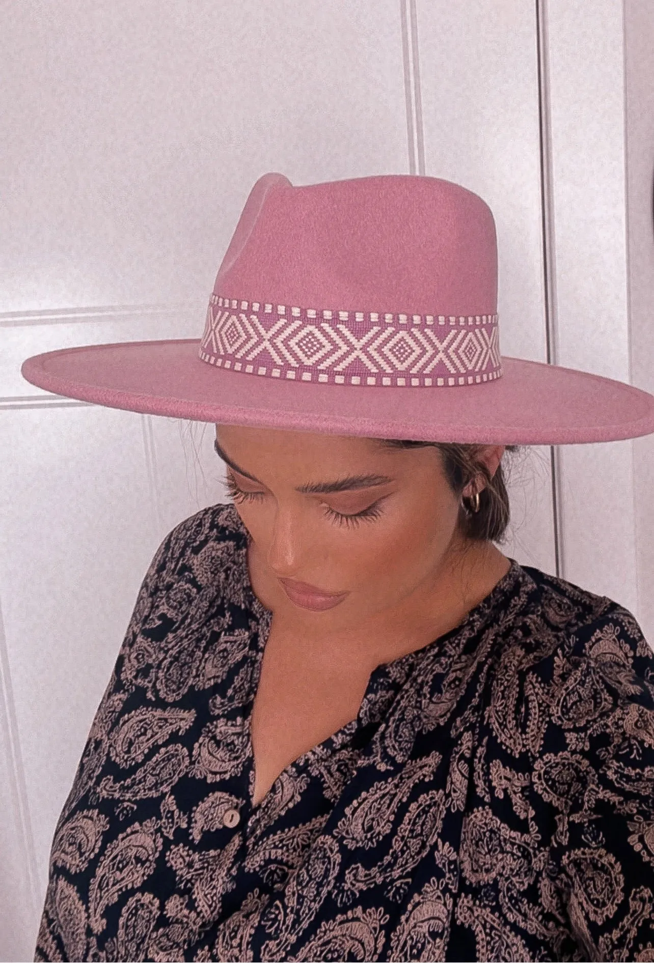 the cacti rancher hat —bubblegum