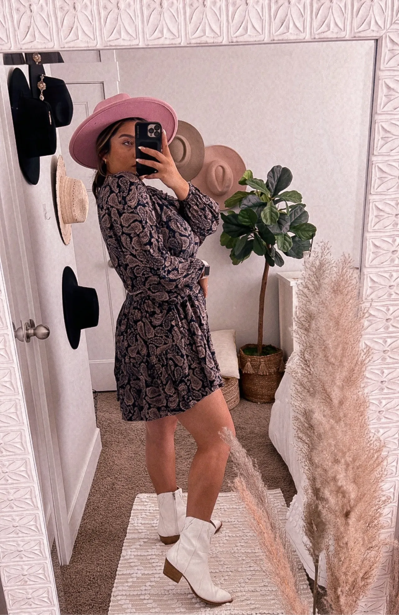 the cacti rancher hat —bubblegum