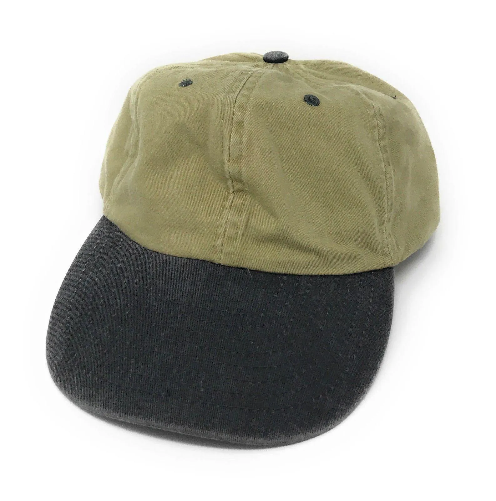 Washed Cotton Low Crown 6 Panel Baseball Relaxed Fit Dad Hats Caps