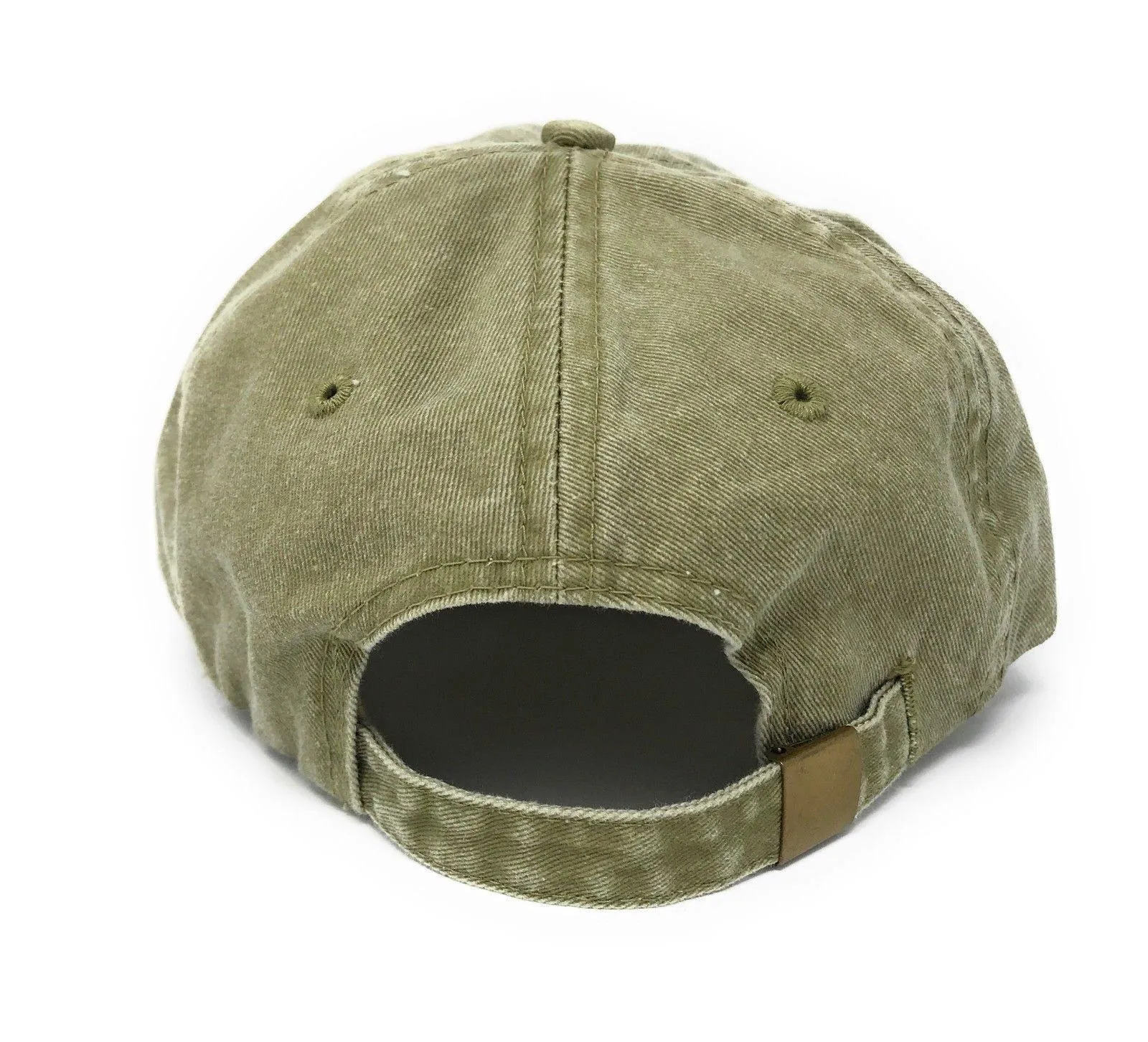 Washed Cotton Low Crown 6 Panel Baseball Relaxed Fit Dad Hats Caps