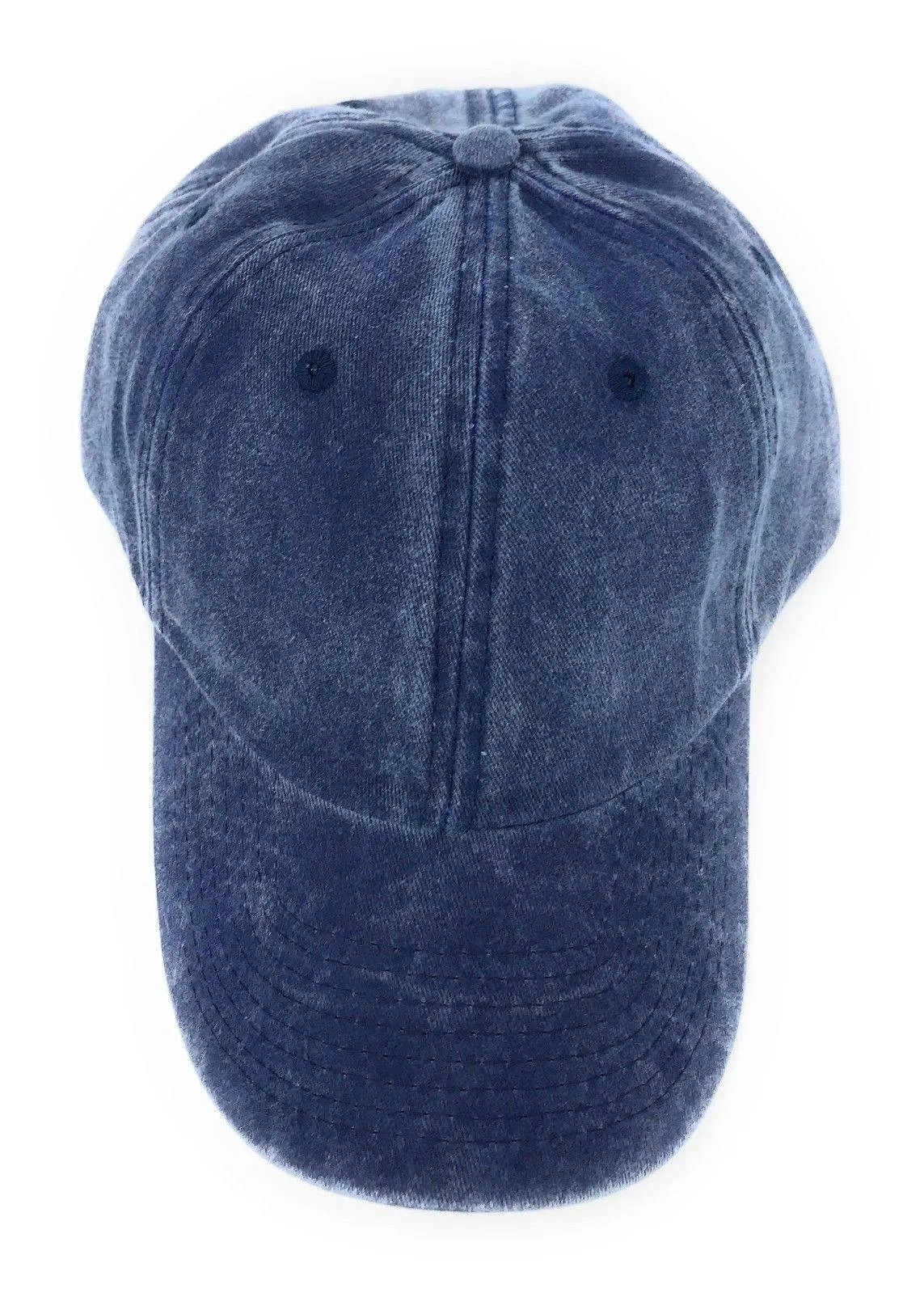 Washed Cotton Low Crown 6 Panel Baseball Relaxed Fit Dad Hats Caps