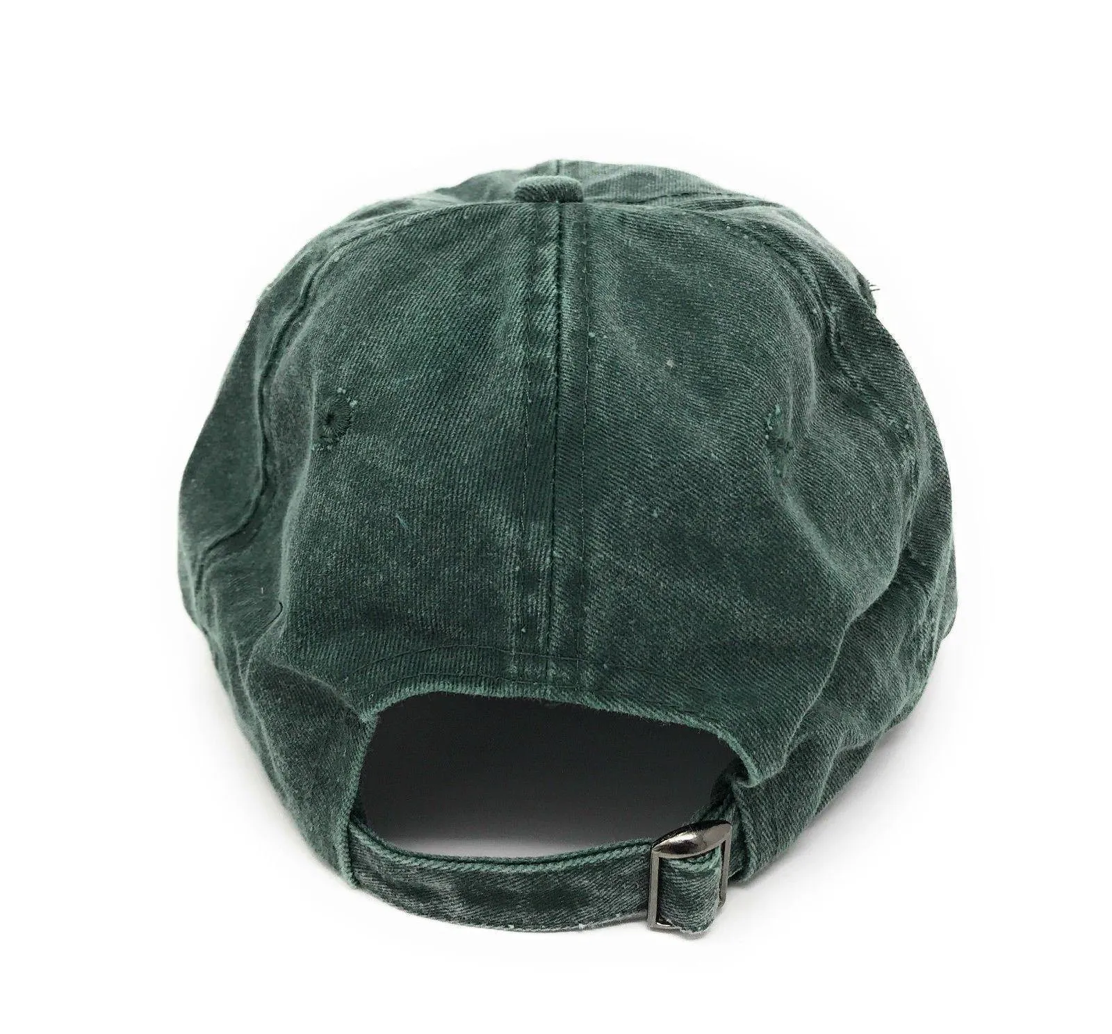 Washed Cotton Low Crown 6 Panel Baseball Relaxed Fit Dad Hats Caps