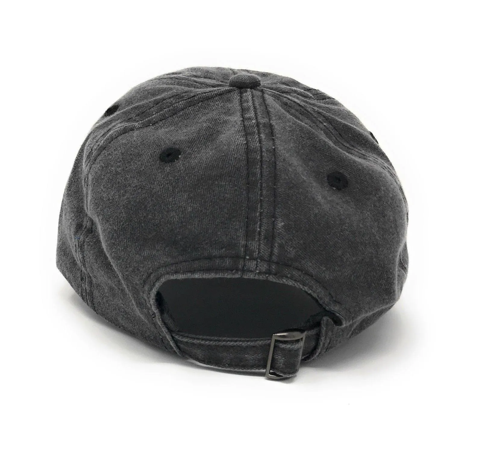Washed Cotton Low Crown 6 Panel Baseball Relaxed Fit Dad Hats Caps